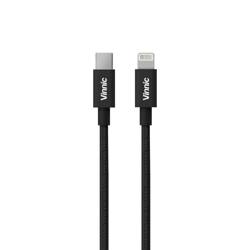 Vinnic Type-C to Lightning , Charge and sync Braided Cable 120cm